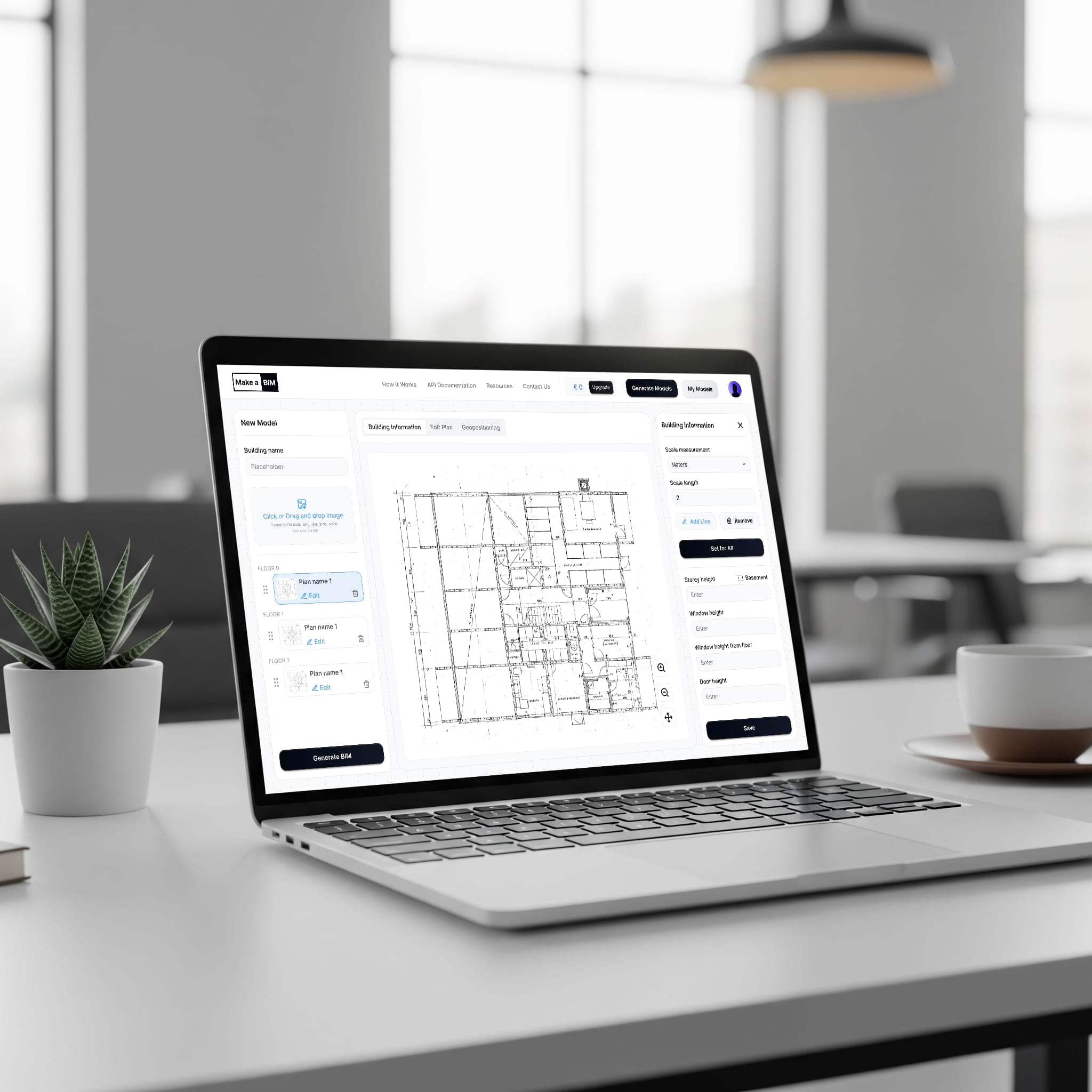 Floorplan setup
